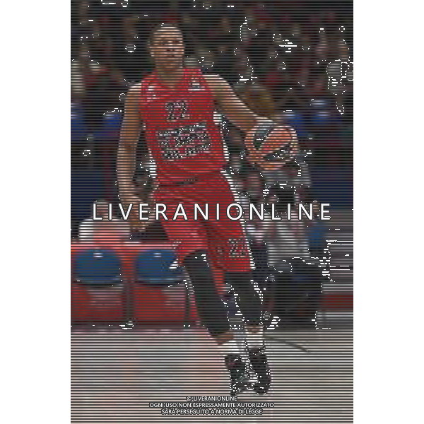 ¬© TVRG Devon Hall (Olimpia Milano) AX Armani Exchange Milano vs Anadolu Efes Istanbul Turkish Airlines EuroLeague gara 2 quarti di finale playoff Assago (MI) 21-04-2022 Mediolanum Forum foto Roberto Garavaglia/ag. Aldo Liverani sas/AGENZIA ALDO LIVERANI SAS