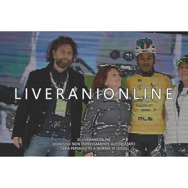 22-04-2022 Tour Of The Alps; Tappa 05 Lienz - Lienz; 2022, Drone Hopper - Androni; Scarponi, Michele; Tesfatsion, Natael; Scarponi, Marco; Madre Scarponi, Michele; Lienz; ©SIROTTI/AGENZIA ALDO LIVERANI SAS