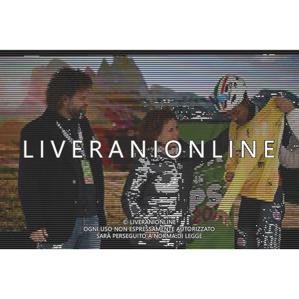 22-04-2022 Tour Of The Alps; Tappa 05 Lienz - Lienz; 2022, Drone Hopper - Androni; Scarponi, Michele; Tesfatsion, Natael; Scarponi, Marco; Madre Scarponi, Michele; Lienz; ©SIROTTI/AGENZIA ALDO LIVERANI SAS
