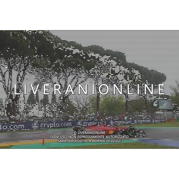 IMOLA 22 04 2022 AUTODROMO ENZO E DINO FERRARI GRAN PREMIO FORMULA 1 ROLEX GP DEL MADE IN ITALY E DELL\'EMILIA ROMAGNA NELLA FOTO CHARLES LECLERC ©SANNA/AGENZIA ALDO LIVERANI SAS