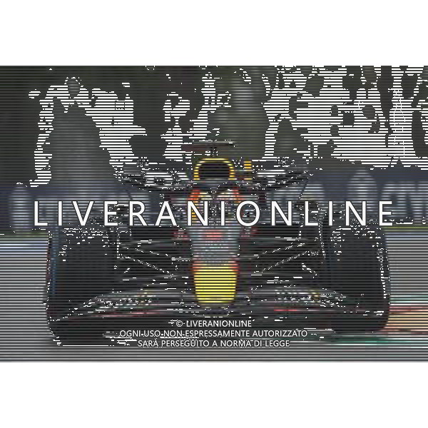 IMOLA 22 04 2022 AUTODROMO ENZO E DINO FERRARI GRAN PREMIO FORMULA 1 ROLEX GP DEL MADE IN ITALY E DELL\'EMILIA ROMAGNA NELLA FOTO MAX VERSTAPPEN ALLA VARIANTE ALTA ©SANNA/AGENZIA ALDO LIVERANI SAS