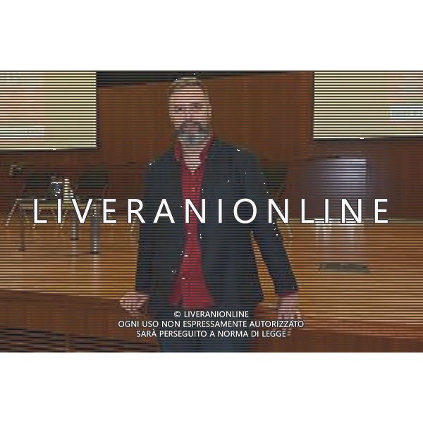 © TVRG Come si combatte la mafia nella foto Claudio Stassi fumettista Milano 22-04-2022 Presso l\'auditorium Gaber di Palazzo Pirelli si e\' svolta l\'iniziativa dal titolo Come si combatte la mafia foto Roberto Garavaglia/ag. Aldo Liverani sas