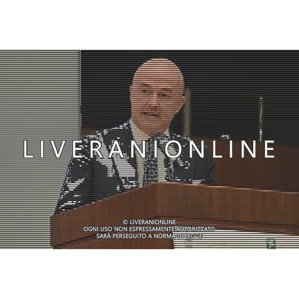 © TVRG Come si combatte la mafia nella foto Gianluigi Nuzzi giornalista Milano 22-04-2022 Presso l\'auditorium Gaber di Palazzo Pirelli si e\' svolta l\'iniziativa dal titolo Come si combatte la mafia foto Roberto Garavaglia/ag. Aldo Liverani sas