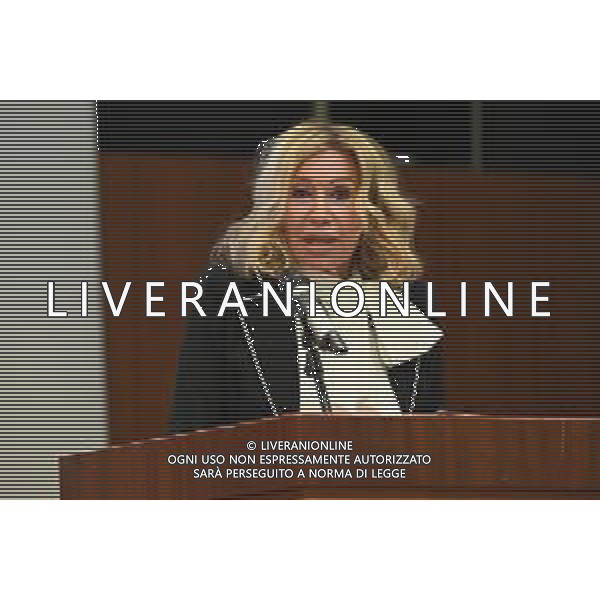 © TVRG Come si combatte la mafia nella foto Melania Rizzoli assessore alla formazione e lavoro di Regione Lombardia Milano 22-04-2022 Presso l\'auditorium Gaber di Palazzo Pirelli si e\' svolta l\'iniziativa dal titolo Come si combatte la mafia foto Roberto Garavaglia/ag. Aldo Liverani sas