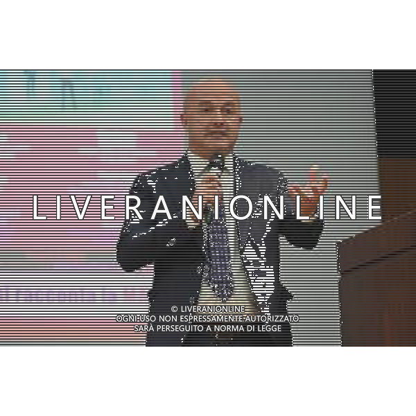 © TVRG Come si combatte la mafia nella foto Gianluigi Nuzzi giornalista Milano 22-04-2022 Presso l\'auditorium Gaber di Palazzo Pirelli si e\' svolta l\'iniziativa dal titolo Come si combatte la mafia foto Roberto Garavaglia/ag. Aldo Liverani sas