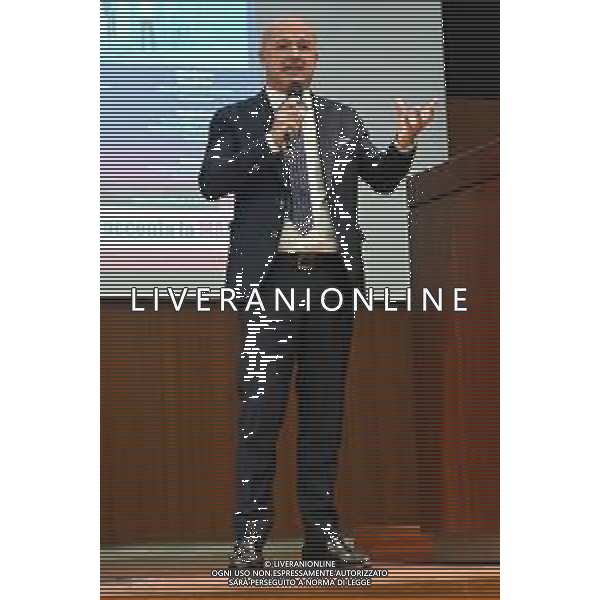 © TVRG Come si combatte la mafia nella foto Gianluigi Nuzzi giornalista Milano 22-04-2022 Presso l\'auditorium Gaber di Palazzo Pirelli si e\' svolta l\'iniziativa dal titolo Come si combatte la mafia foto Roberto Garavaglia/ag. Aldo Liverani sas