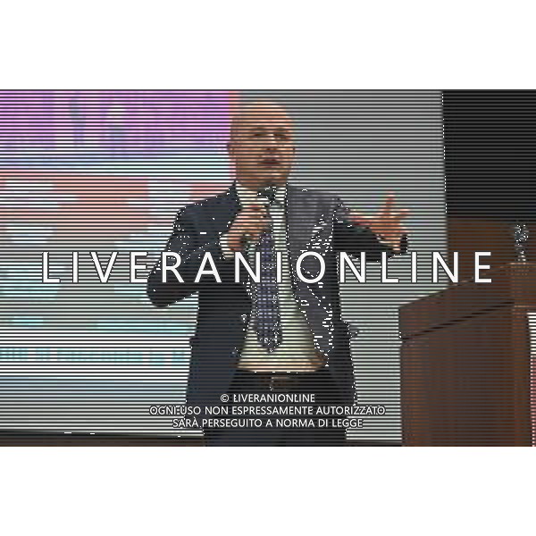 © TVRG Come si combatte la mafia nella foto Gianluigi Nuzzi giornalista Milano 22-04-2022 Presso l\'auditorium Gaber di Palazzo Pirelli si e\' svolta l\'iniziativa dal titolo Come si combatte la mafia foto Roberto Garavaglia/ag. Aldo Liverani sas