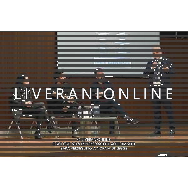 © TVRG Come si combatte la mafia nella foto un momento dell\'incontro Milano 22-04-2022 Presso l\'auditorium Gaber di Palazzo Pirelli si e\' svolta l\'iniziativa dal titolo Come si combatte la mafia foto Roberto Garavaglia/ag. Aldo Liverani sas