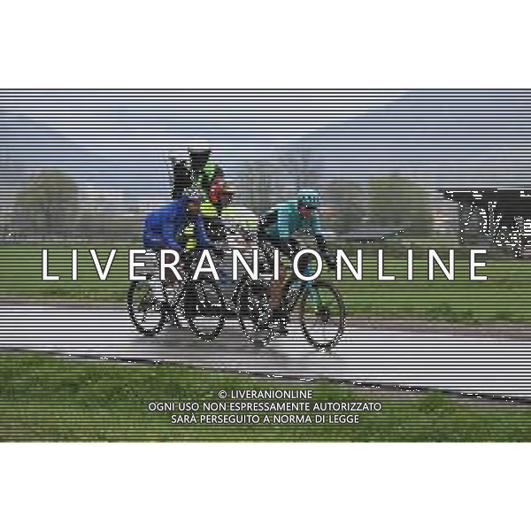 22-04-2022 Tour Of The Alps; Tappa 05 Lienz - Lienz; 2022, Groupama - Fdj; 2022, Astana - Qazaqstan; Pinot, Thibaut; De La Cruz, David; ©SIROTTI/AGENZIA ALDO LIVERANI SAS