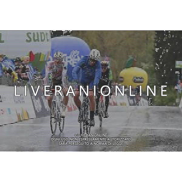 22-04-2022 Tour Of The Alps; Tappa 05 Lienz - Lienz; 2022, Groupama - Fdj; 2022, Ag2r - Citroen; Valter, Attila; Gall, Felix; Lienz; ©SIROTTI/AGENZIA ALDO LIVERANI SAS