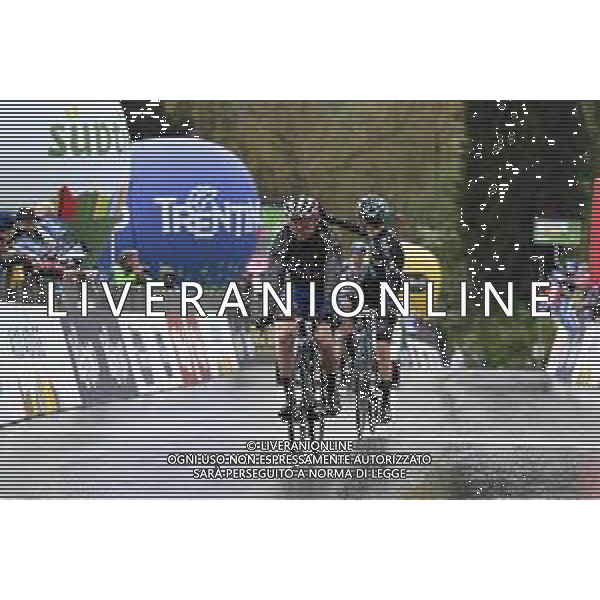 22-04-2022 Tour Of The Alps; Tappa 05 Lienz - Lienz; 2022, Groupama - Fdj; 2022, Dsm; Storer, Michale; Bardet, Romain; Lienz; ©SIROTTI/AGENZIA ALDO LIVERANI SAS