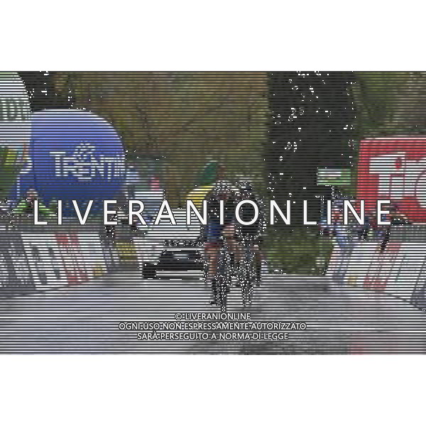 22-04-2022 Tour Of The Alps; Tappa 05 Lienz - Lienz; 2022, Groupama - Fdj; 2022, Dsm; Storer, Michale; Bardet, Romain; Lienz; ©SIROTTI/AGENZIA ALDO LIVERANI SAS