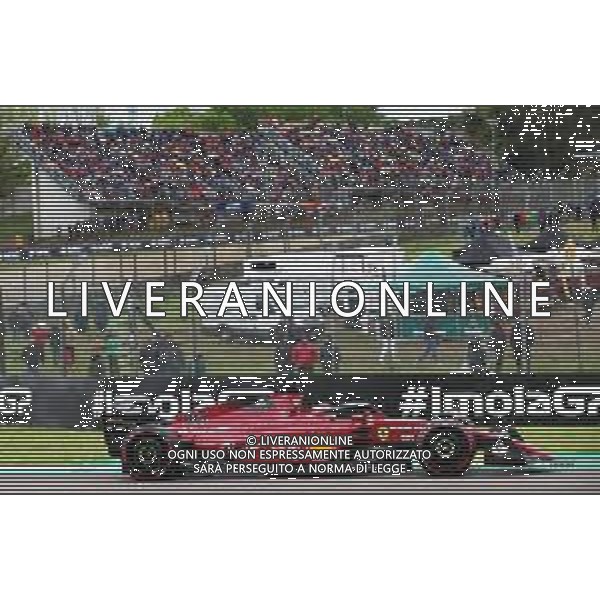 IMOLA 22 04 2021 AUTODROMO ENZO E DINO FERRARI GRAN PREMIO FORMULA 1 ROLEX MADE IN ITALY E DELL\'EMILIA ROMAGNA NELLA FOTO CHARLES LECLERC FERRARI ©SANNA/AGENZIA ALDO LIVERANI SAS