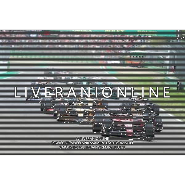 IMOLA 23-04-2022 GRAN PREMIO DI F.1 ROLEX GP DEL MADE IN ITALY E DELL\'EMILIA ROMAGNA NELLA FOTO LA PARTENZA DELLA GARA SPRINT RACE QUALIFYING ALL\'AUTODROMO "ENZO E DINO FERRARI" ©SANNA/AG ALDO LIVERANI SAS