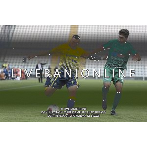 Foto Alessandro Castaldi/AGENZIA ALDO LIVERANI SAS Modena Vs Pontedera - Serie C Lega Pro 2021/2022 - 23/04/22 Modena, - Stadio Alberto Braglia - Italia - Nella foto: armellino marco e perretta gabriele ©ACastaldi/AG ALDO LIVERANI SAS