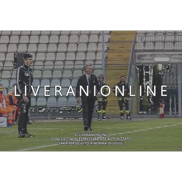 Foto Alessandro Castaldi/AGENZIA ALDO LIVERANI SAS Modena Vs Pontedera - Serie C Lega Pro 2021/2022 - 23/04/22 Modena, - Stadio Alberto Braglia - Italia - Nella foto: Attilio Tesser Coach (Modena) ©ACastaldi/AG ALDO LIVERANI SAS