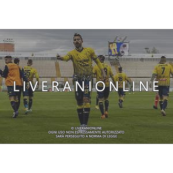 Foto Alessandro Castaldi/AGENZIA ALDO LIVERANI SAS Modena Vs Pontedera - Serie C Lega Pro 2021/2022 - 23/04/22 Modena, - Stadio Alberto Braglia - Italia - Nella foto: esultanza dopo il goal di Luca Tremolada (Modena) ©ACastaldi/AG ALDO LIVERANI SAS