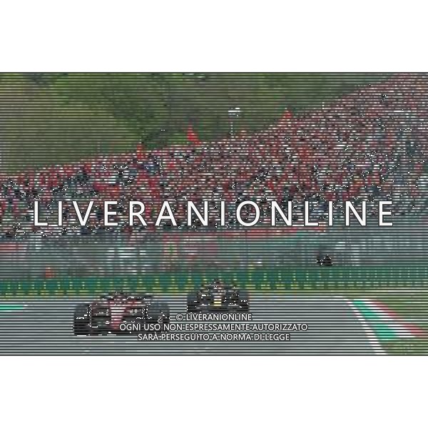 IMOLA 23 04 2022 GRAN PREMIO DI FORMULA 1 ROLEX MADE IN ITALY E DELL\'EMILIA ROMAGNA NELLA FOTO CHARLES LECLERC FERRARI E MAX VERSTAPPEN RED BULL ©SANNA/AG ALDO LIVERANI SAS
