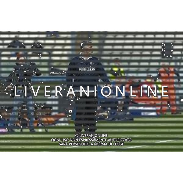 Foto Alessandro Castaldi/AGENZIA ALDO LIVERANI SAS Modena Vs Pontedera - Serie C Lega Pro 2021/2022 - 23/04/22 Modena, - Stadio Alberto Braglia - Italia - Nella foto:Ivan Maraia Coach (Pontedera) ©ACastaldi/AG ALDO LIVERANI SAS