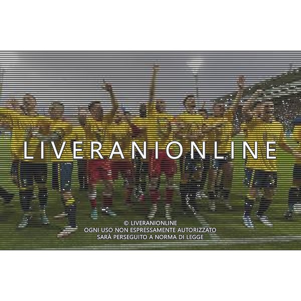 Foto Alessandro Castaldi/AGENZIA ALDO LIVERANI SAS Modena Vs Pontedera - Serie C Lega Pro 2021/2022 - 23/04/22 Modena, - Stadio Alberto Braglia - Italia - Nella foto: festeggiamenti del Modena finito la partita - Promozione serie B ©ACastaldi/AG ALDO LIVERANI SAS