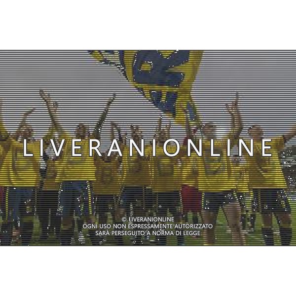 Foto Alessandro Castaldi/AGENZIA ALDO LIVERANI SAS Modena Vs Pontedera - Serie C Lega Pro 2021/2022 - 23/04/22 Modena, - Stadio Alberto Braglia - Italia - Nella foto: festeggiamenti del Modena finito la partita - Promozione serie B ©ACastaldi/AG ALDO LIVERANI SAS
