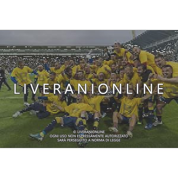Foto Alessandro Castaldi/AGENZIA ALDO LIVERANI SAS Modena Vs Pontedera - Serie C Lega Pro 2021/2022 - 23/04/22 Modena, - Stadio Alberto Braglia - Italia - Nella foto: festeggiamenti del Modena finito la partita - Promozione serie B ©ACastaldi/AG ALDO LIVERANI SAS