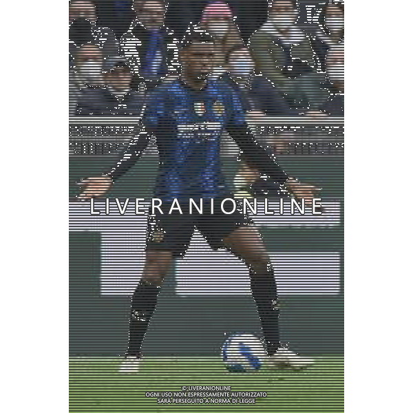 Denzel Dumfries (Inter) Inter vs Roma Campionato Serie A TIM - 34a giornata Milano 23-04-2022 Stadio Giuseppe Meazza - San Siro foto Roberto Garavaglia/ag. Aldo Liverani sas