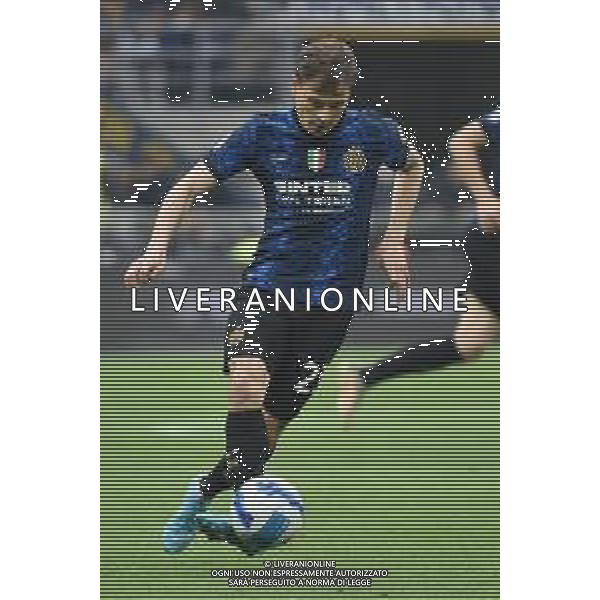 Nicolo\' Barella (Inter) Inter vs Roma Campionato Serie A TIM - 34a giornata Milano 23-04-2022 Stadio Giuseppe Meazza - San Siro foto Roberto Garavaglia/ag. Aldo Liverani sas