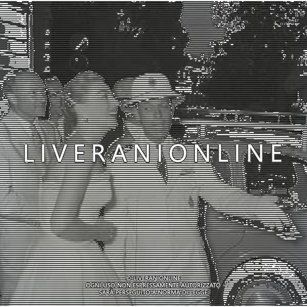 RETROSPETTIVA JOAN CRAWFORD ATTRICE NELLA FOTO JOAN CRAWFORD A ROMA NELL\'ANNO 1952 AG ALDO LIVERANI SAS