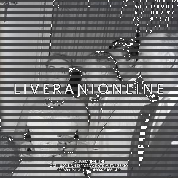 RETROSPETTIVA JOAN CRAWFORD ATTRICE NELLA FOTO JOAN CRAWFORD A ROMA NELL\'ANNO 1952 AG ALDO LIVERANI SAS