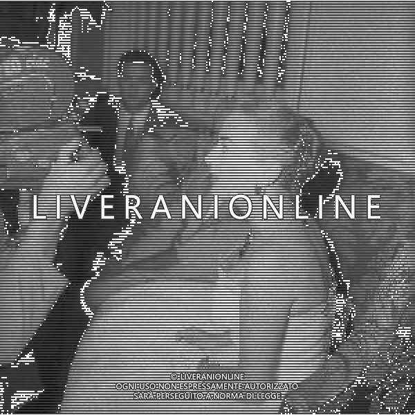 RETROSPETTIVA JOAN CRAWFORD ATTRICE NELLA FOTO JOAN CRAWFORD A ROMA NELL\'ANNO 1952 AG ALDO LIVERANI SAS