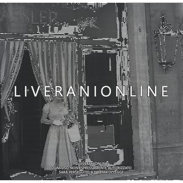 RETROSPETTIVA JOAN CRAWFORD ATTRICE NELLA FOTO JOAN CRAWFORD A ROMA NELL\'ANNO 1952 AG ALDO LIVERANI SAS
