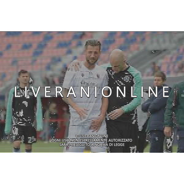 BOLOGNA - UDINESE CAMPIONATO CALCIO SERIE A TIM 24.04.2022 NELLA FOTO MITCHELL DJIKS INFORTUNATO NEL RISCALDAMENTO ©VILLANI / AGENZIA ALDO LIVERANI SAS