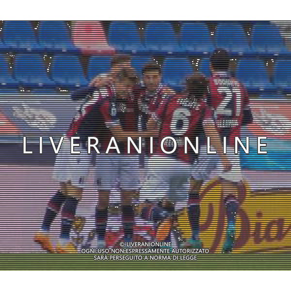 BOLOGNA - UDINESE CAMPIONATO CALCIO SERIE A TIM 24.04.2022 NELLA FOTO ESULTANZA DOPO IL GOAL DI AARON HICKEY ©VILLANI / AGENZIA ALDO LIVERANI SAS