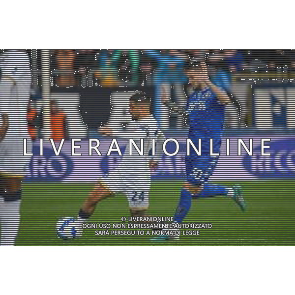 Fabio Fagiolini/LMedia - Empoli FC vs SSC Napoli - italian soccer Serie A match 2021/2022 April 24 2022 - Carlo Castellani stadium Empoli, Italy Empoli FC vs SSC Napoli Photo showing: Lorenzo Insigne (Napoli) fights for the ball against Petar Stojanovic (Empoli) @Fabio Fagiolini/LiveMedia AG ALDO LIVERANI SAS