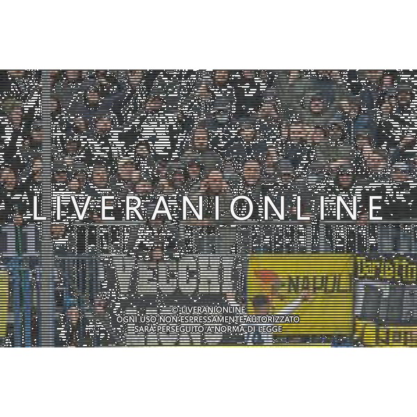 Fabio Fagiolini/LMedia - Empoli FC vs SSC Napoli - italian soccer Serie A match 2021/2022 April 24 2022 - Carlo Castellani stadium Empoli, Italy Empoli FC vs SSC Napoli Photo showing: Lorenzo Insigne (Napoli) celebrates after scoring the 2-0 goal under fans @Fabio Fagiolini/LiveMedia ag aldo liverani sas