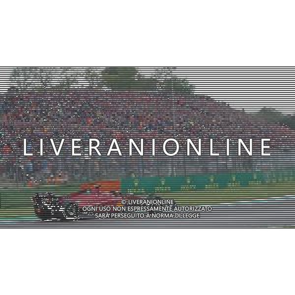 IMOLA 24-04-2022 GRAN PREMIO ROLEX GP DEL MADE IN ITALY E DELL\'EMILIA ROMAGNA NELLA FOTO CHARLES LECLERC ALLA CURVA DELLA RIVAZZA ©SANNA/ AGENZIA ALDO LIVERANI SAS