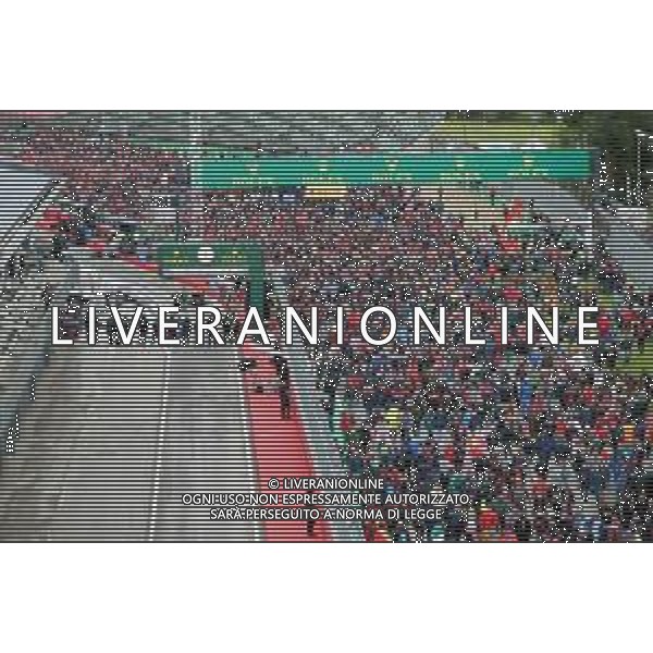 IMOLA 24-04-2022 GRAN PREMIO ROLEX GP DEL MADE IN ITALY E DELL\'EMILIA ROMAGNA NELLA FOTO TIFOSI IN PISTA ©SANNA/ AGENZIA ALDO LIVERANI SAS