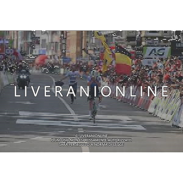 24-04-2022 Liege - Bastogne - Liege; 2022, Quick Step - Alpha Vinyl; Evenepoel, Remco; Liegi; ©SIROTTI/ AGENZIA ALDO LIVERANI SAS
