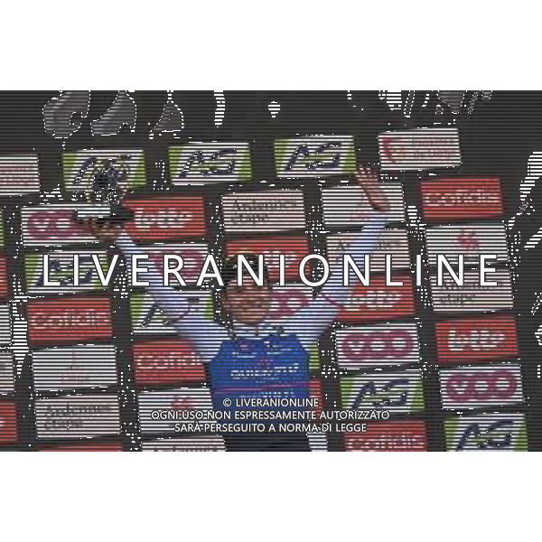 24-04-2022 Liege - Bastogne - Liege; 2022, Quick Step - Alpha Vinyl; Evenepoel, Remco; Liegi; ©SIROTTI/ AGENZIA ALDO LIVERANI SAS
