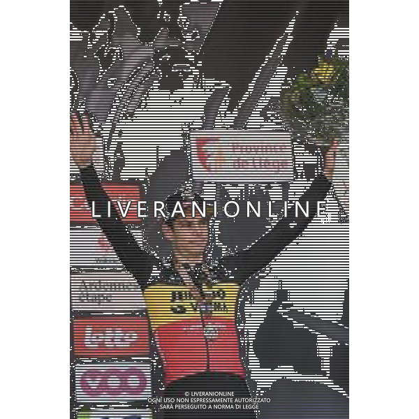 24-04-2022 Liege - Bastogne - Liege; 2022, Jumbo - Visma; Van Aert, Wout; Liegi; ©SIROTTI/ AGENZIA ALDO LIVERANI SAS