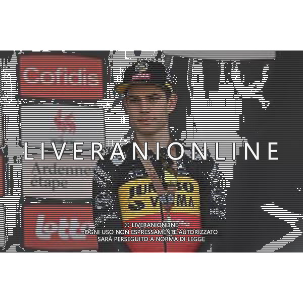 24-04-2022 Liege - Bastogne - Liege; 2022, Jumbo - Visma; Van Aert, Wout; Liegi; ©SIROTTI/ AGENZIA ALDO LIVERANI SAS