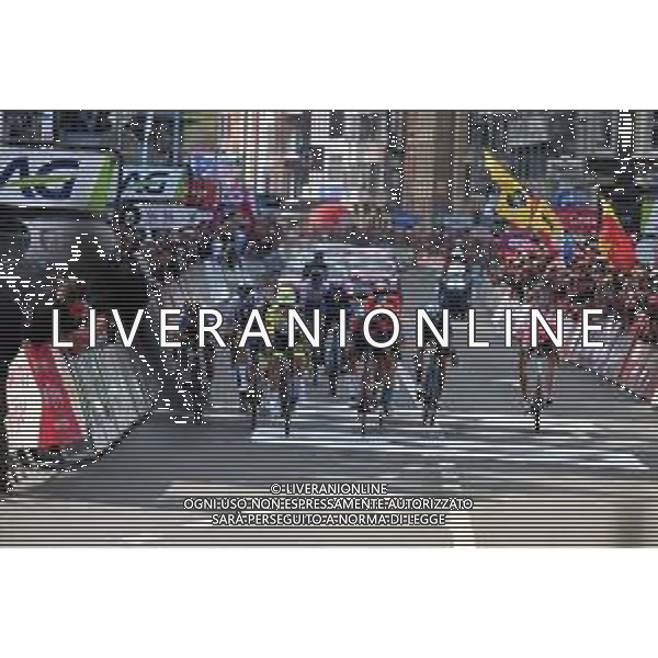 24-04-2022 Liege - Bastogne - Liege; 2022, Intermarche - Wanty Gobert; 2022, Jumbo - Visma; 2022, Bora - Hansgrohe; 2022, Ineos - Grenadiers; 2022, Movistar; Hermans, Quinten; Van Aert, Wout; Higuita, Sergio; Martinez Poveda, Daniel Felipe; Valverde, Alejandro; Liegi; ©SIROTTI/ AGENZIA ALDO LIVERANI SAS