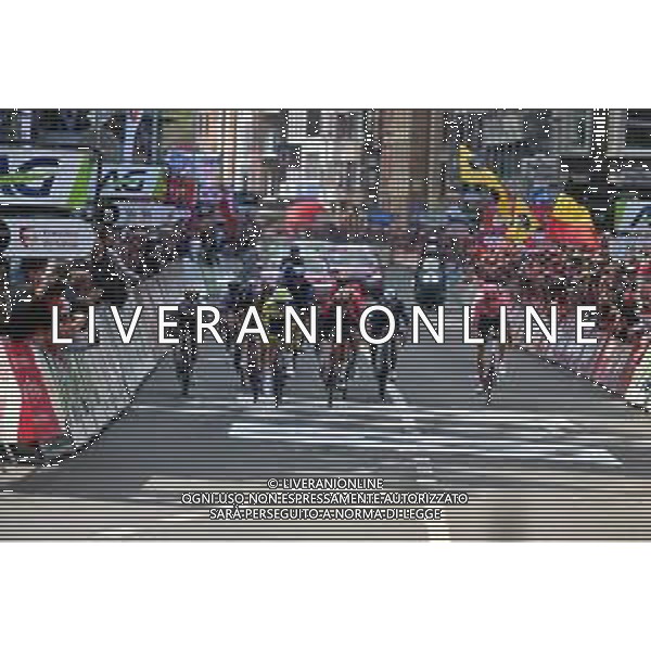 24-04-2022 Liege - Bastogne - Liege; 2022, Intermarche - Wanty Gobert; 2022, Jumbo - Visma; 2022, Bora - Hansgrohe; 2022, Ineos - Grenadiers; Hermans, Quinten; Van Aert, Wout; Higuita, Sergio; Martinez Poveda, Daniel Felipe; Liegi; ©SIROTTI/ AGENZIA ALDO LIVERANI SAS