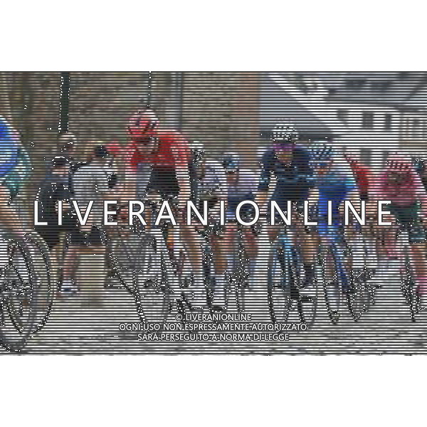 24-04-2022 Liege - Bastogne - Liege; 2022, Arkea - Samsic; 2022, Movistar; Mas, Enric; Stavelot; ©SIROTTI/ AGENZIA ALDO LIVERANI SAS