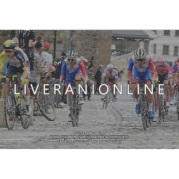 24-04-2022 Liege - Bastogne - Liege; 2022, Groupama - Fdj; Pacher, Quentin; Madouas, Valentin; Stavelot; ©SIROTTI/ AGENZIA ALDO LIVERANI SAS