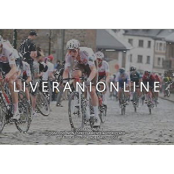 24-04-2022 Liege - Bastogne - Liege; 2022, Ag2r - Citroen; Jungels, Bob; Stavelot; ©SIROTTI/ AGENZIA ALDO LIVERANI SAS