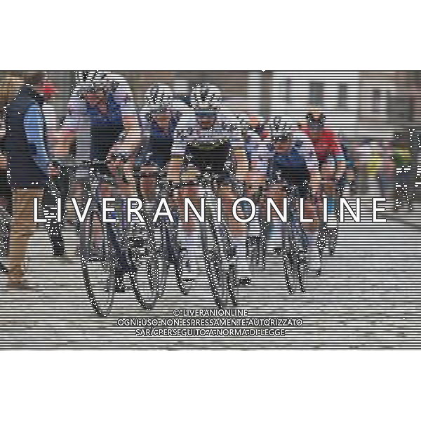 24-04-2022 Liege - Bastogne - Liege; 2022, Quick Step - Alpha Vinyl; Alaphilippe, Julian; Stavelot; ©SIROTTI/ AGENZIA ALDO LIVERANI SAS