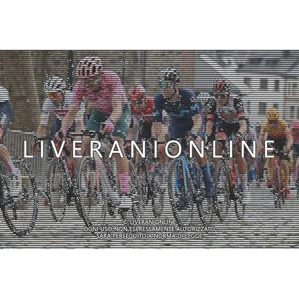 24-04-2022 Liege - Bastogne - Liege; 2022, Ef Education - Easypost; Bettiol, Alberto; Stavelot; ©SIROTTI/ AGENZIA ALDO LIVERANI SAS