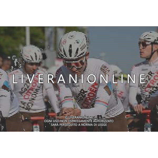 24-04-2022 Liege - Bastogne - Liege; 2022, Ag2r - Citroen; Jungels, Bob; Liegi; ©SIROTTI/ AGENZIA ALDO LIVERANI SAS